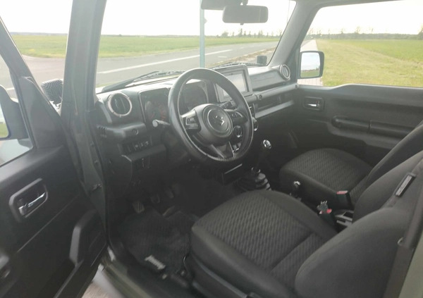 Suzuki Jimny cena 123000 przebieg: 56000, rok produkcji 2018 z Tarnogród małe 121